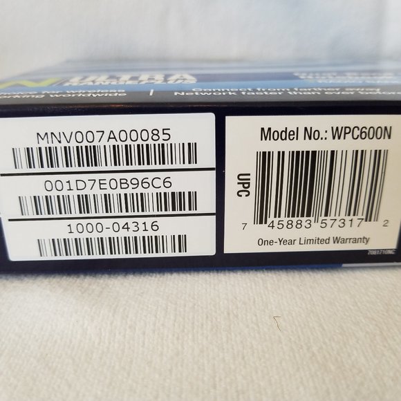 Linksys WPC600N Wireless Adapter EUC - Picture 5 of 5